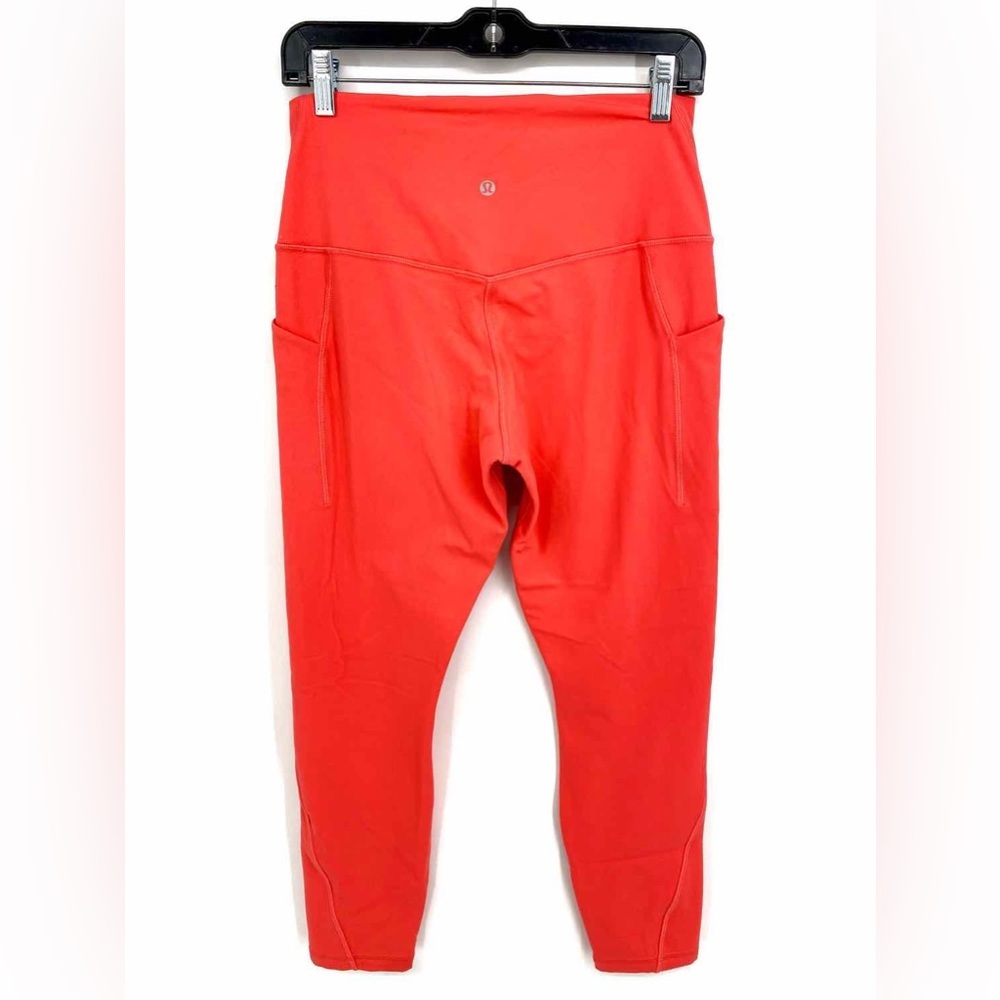 Lululemon align crop with pockets double lined size 6